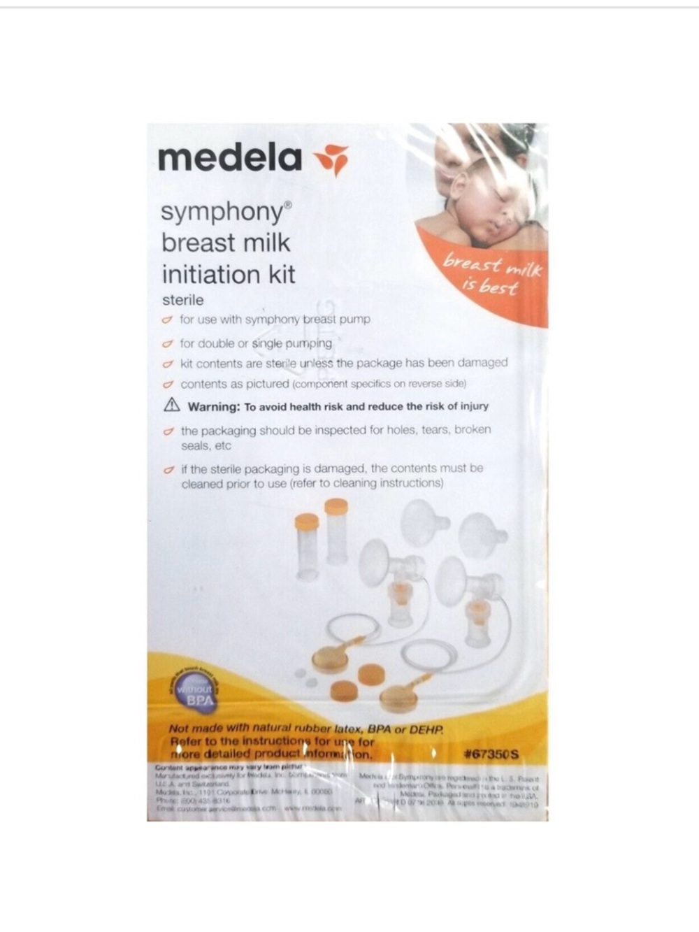 Medela Symphony Breast Pump Kit NWT